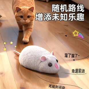 2025年新款网红电动遥控小老鼠3到6岁5儿童4彷真会动的老鼠车玩具