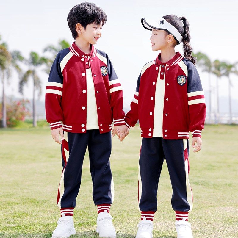小学生校服春秋套装学院风儿童班服春季运动会幼儿园园服夏季