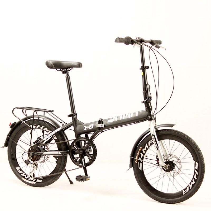 新的16/20英寸可折叠变速载人超轻型便携式学生自行车,适用于成人