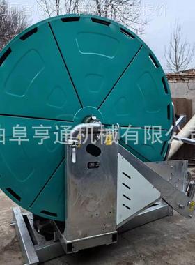 现货7地5-300喷灌机农用盘浇卷式喷灌设备可移动式灌溉效NPU率高