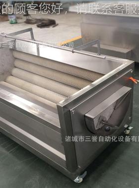 直86669供大姜备清洗去设 1000毛刷清洗机 土芋豆头皮机