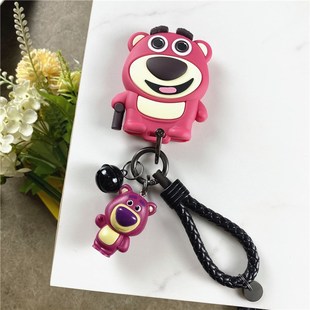 适用广汽传祺gs4钥匙套埃安yplus影豹gs8壳gs3扣m6pro汽车卡通女