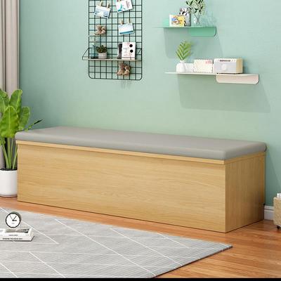 实木卡座沙发凳咖啡厅储物家用小户型饭厅大容量软包长条凳收纳凳