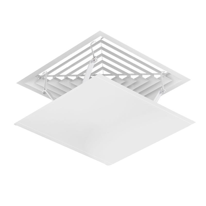 中央空调挡风布牛津布风管天花机正方形出风口防直吹遮导风罩挡板