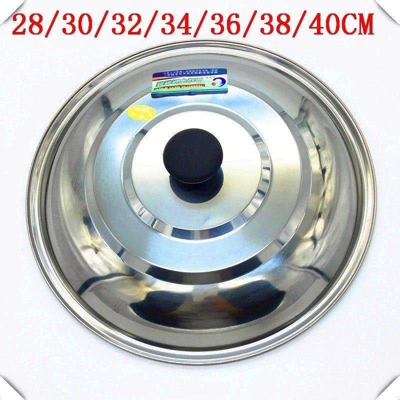 28cm蒸锅32cm包邮26cm农村304锅盖家用加厚30cm多功能炒锅通用厨