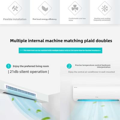 志高中央空调一拖托二一拖三一拖四家用变频壁挂机风管机多联机
