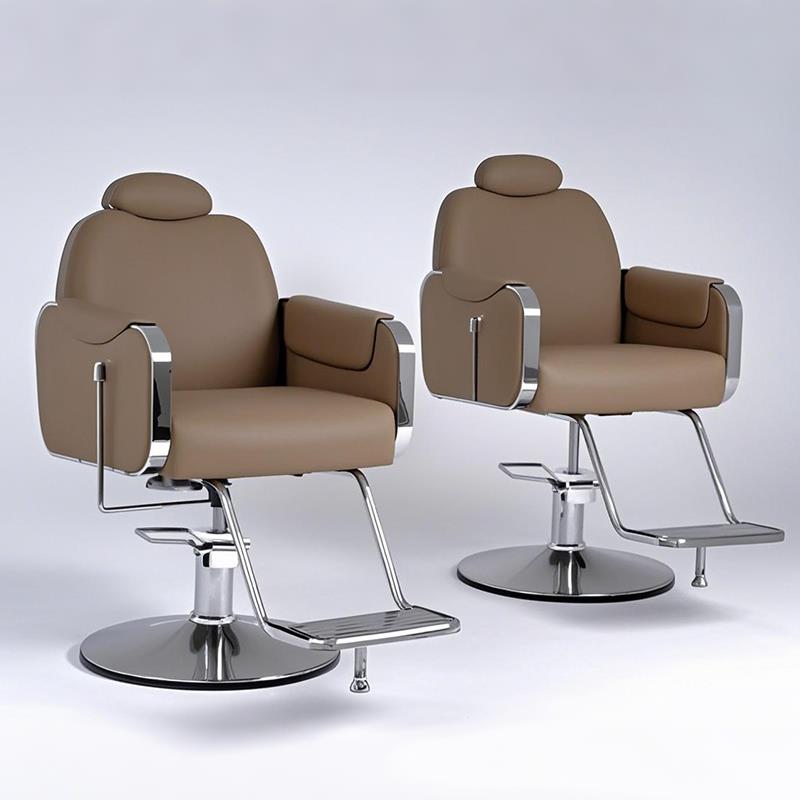 养发馆理发店椅发廊专用可放倒刮胡修面升降剪发椅护理美发店椅子