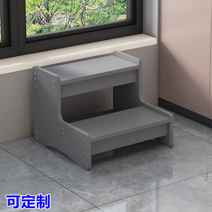 阶梯家用楼梯踏步两步三步两用置物登高台阶脚踏凳飘窗台阳台爬梯