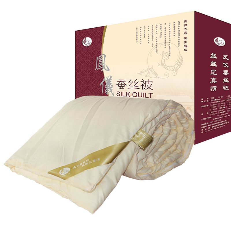 凤仪蚕丝被桑蚕长丝手工被春秋夏凉空调冬被单被子母被芯柔胎