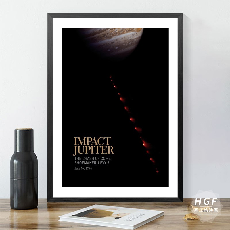 淡蓝色圆点装饰画客厅墙画卧室抽象壁画宇宙星空太空暗淡蓝点挂画