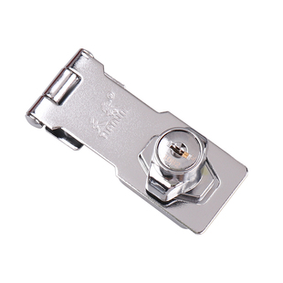 免打孔冰箱锁防偷吃防盗带锁冰柜锁商用柜子锁厨子锁抽屉锁免开孔