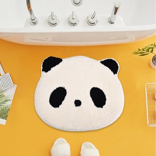 熊头地毯浴室进门口吸水地毯爱卫生间门垫洗手间厕所防滑垫