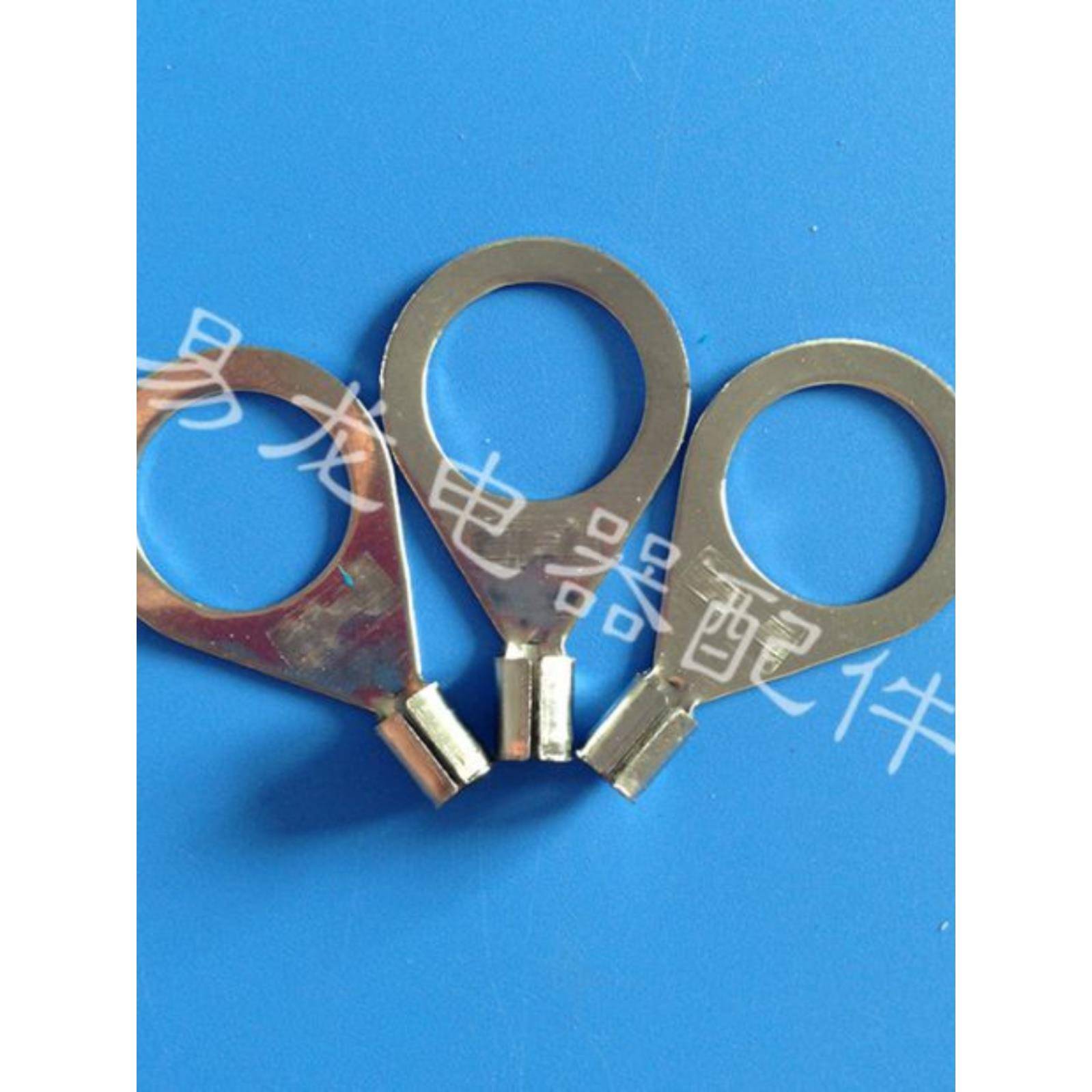 304不锈钢冷压接线端子OT1/6耐高温防腐圆形端头欧式O型线耳鼻子