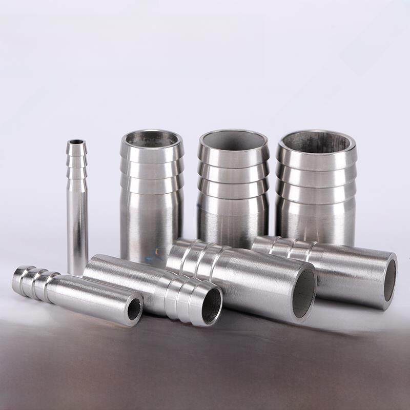 304不锈钢焊接宝塔接头单头软管接头竹塔接头3分2分4分6分1寸