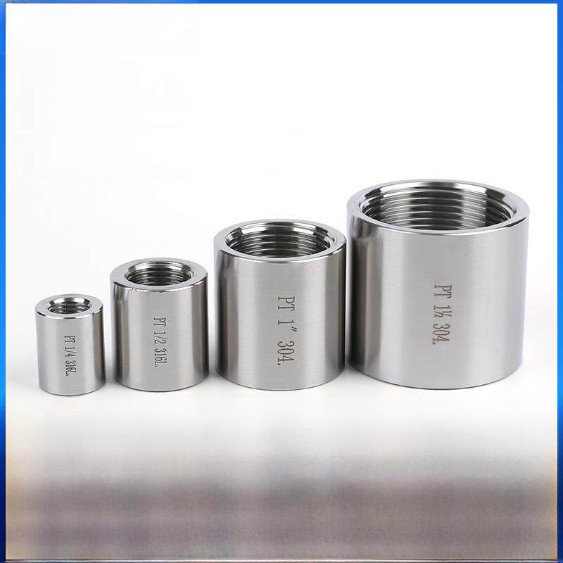 304/316不锈钢高压管内螺纹加厚Zg螺纹直接英国Pt螺纹2点4点1英寸