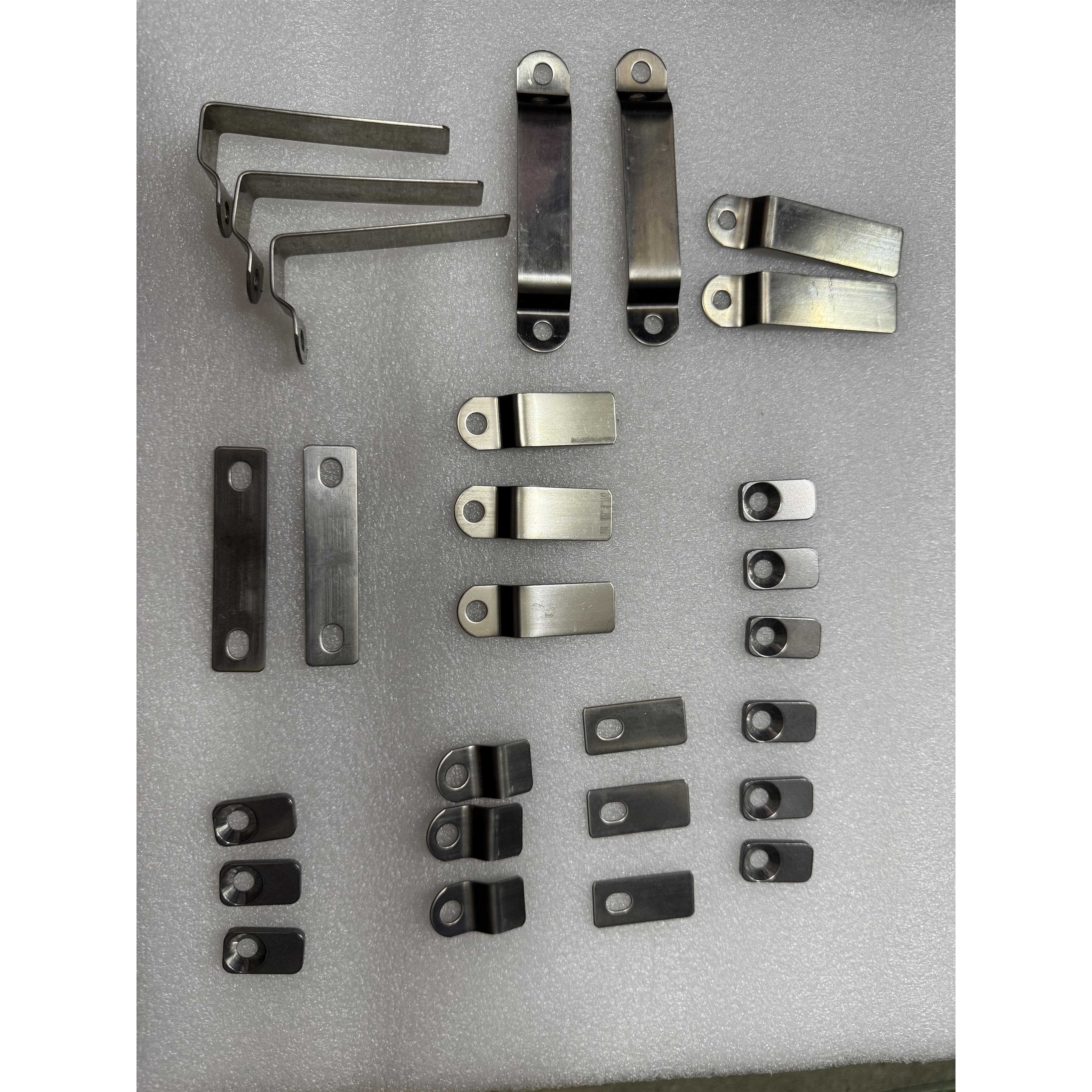 热流道模具配件分流板压线块不锈钢板带过M5/6孔线槽块模具固定块