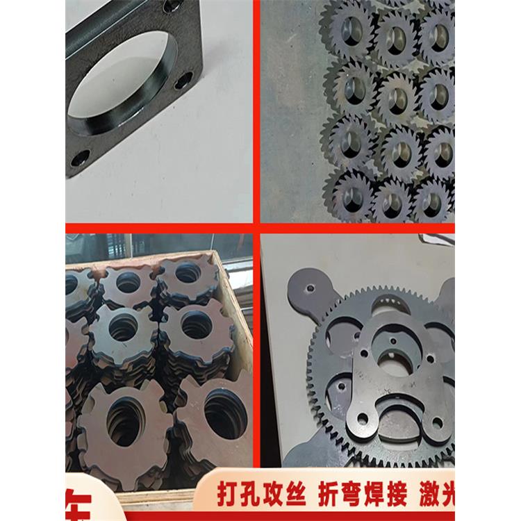 Q355b钢板 45号42Crmo40Cr激光切件加工铁板割方圆打孔65Mn耐磨板