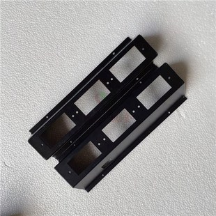工控割切不锈钢板定制功放折雕刻铝板机箱烤漆弯外壳钣金铁板加工