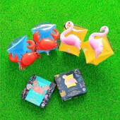 儿童男女孩学生浮袖 火烈鸟卡通可爱浮漂 初学者宝宝手臂圈游泳水袖