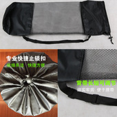加大加宽便携瑜伽垫网袋子收纳袋愈珈垫弹力松紧捆绑带绳网格背包
