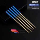镀钛金刚石圆锉刀钢锉打磨高硬度小挫刀子瓷砖金属金钢砂玻璃锉刀