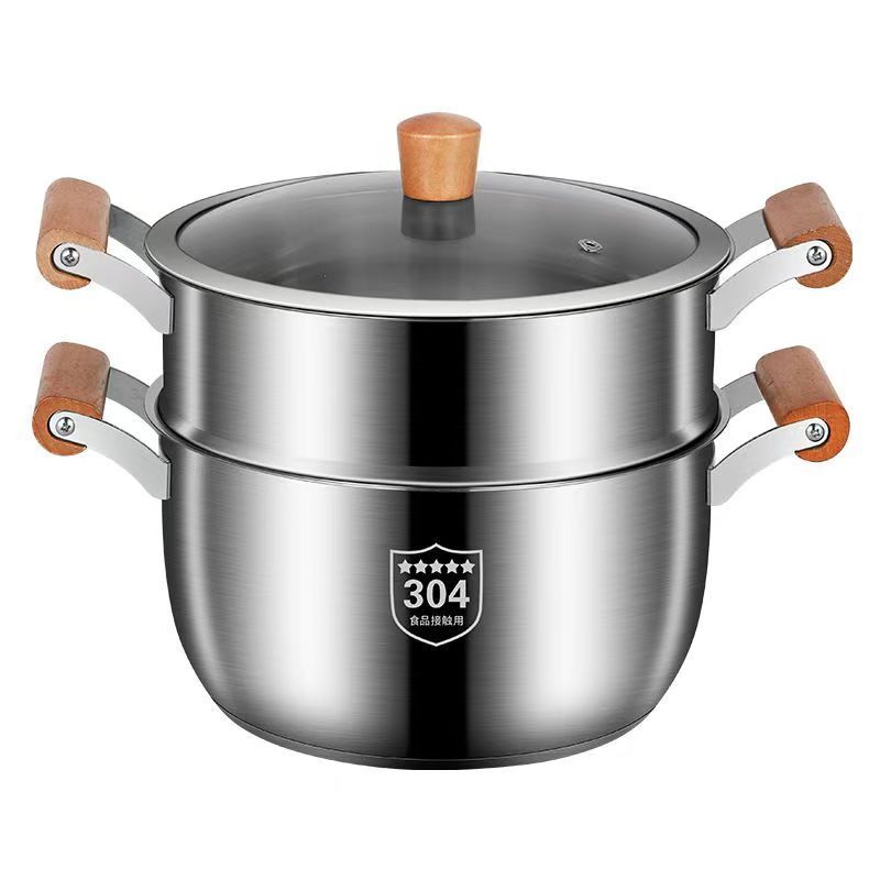 【特厚】304不锈钢汤锅煲