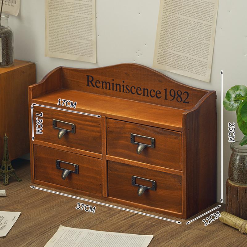 zak日系木制收纳盒桌面复