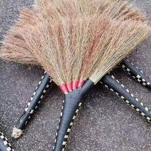 贵州老式高粱扫手工条扫帚笤帚院子学校工地家用装修加厚耐用扫把