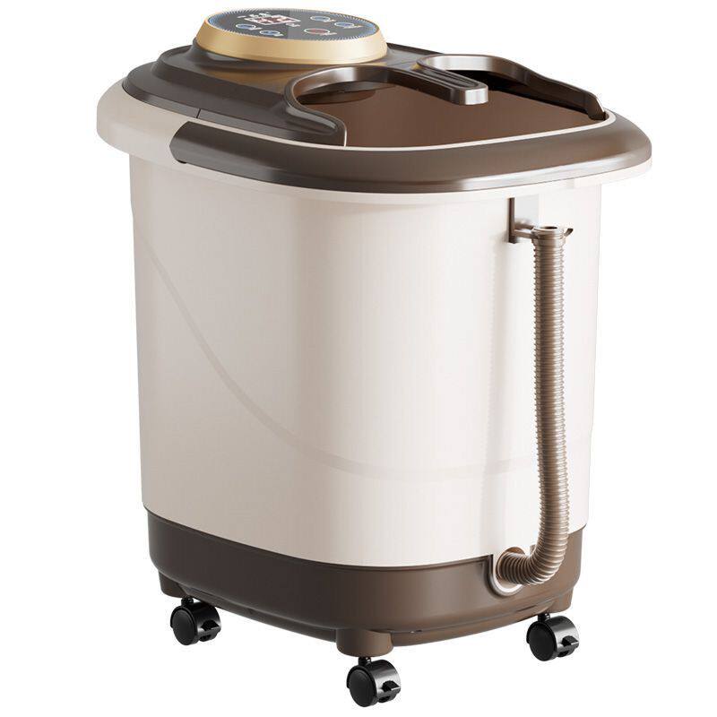 脚动电动泡脚桶加高加深桶泡小腿洗脚盆家庭泡脚电热足浴盆高深桶