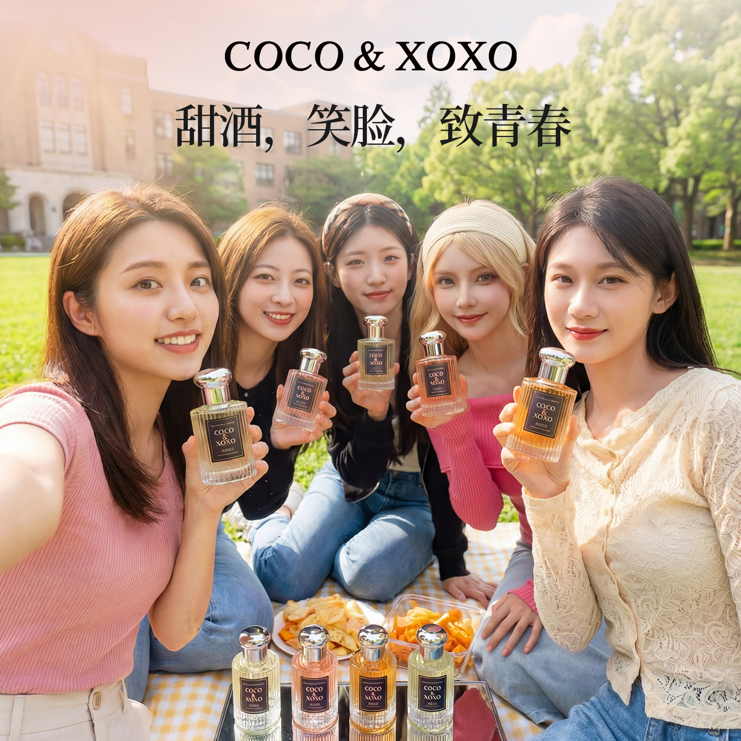 COCO&XOXO蔻汐致青春微醺果酒6种口味女士低度甜酒高颜值果酒