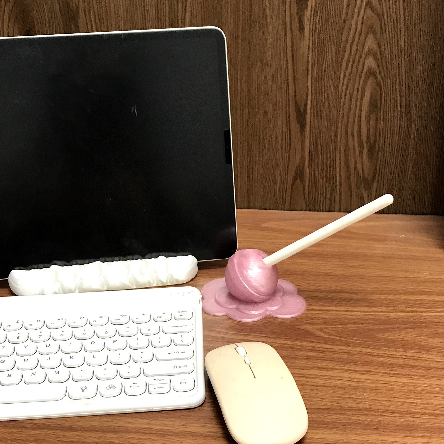 3D打印棒棒糖iPadPencil笔座