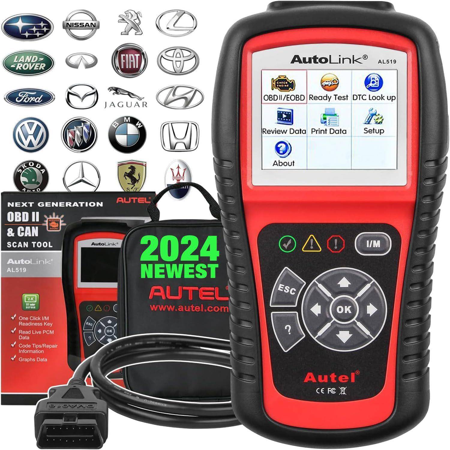 AL519OBD2Scanner替代MS309/AL319元征汽车故障检测仪