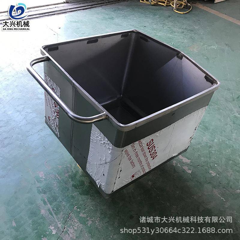 304不锈钢小料车200L食品用小料车滚揉机配套小料车