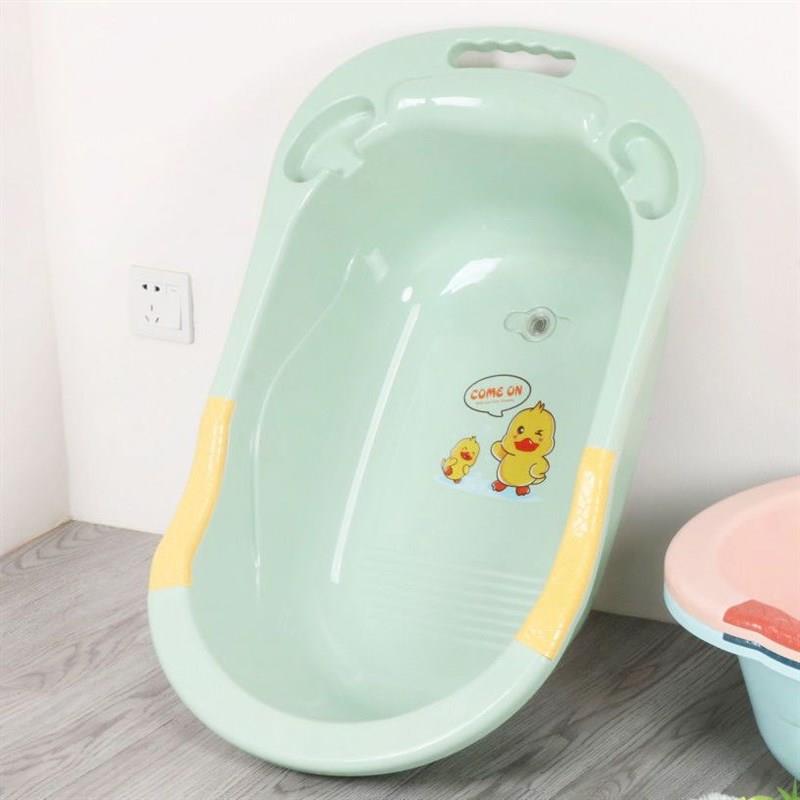 婴儿洗澡盆浴盆宝k宝特大号幼儿坐躺大号浴桶小孩家用新生儿童用