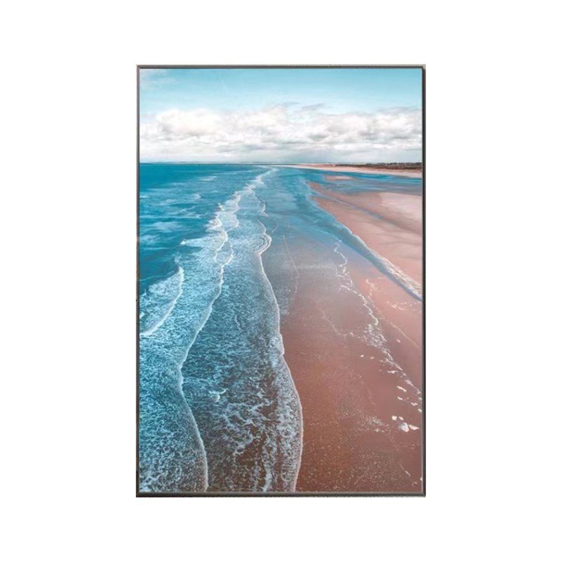 入户玄关装饰画立体肌理油布晶瓷画走廊过道抽象客厅落地挂画酒店