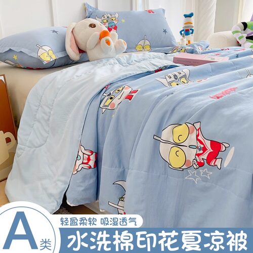 夏季空调被子f被芯2024新款夏凉被学生宿舍单人春秋被可机洗薄被