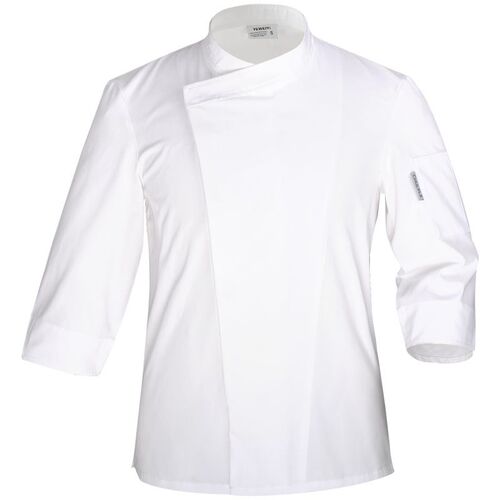 餐饮酒店饭店秋季后厨房厨师工作服七分袖厚料制服不起球定制LOGO