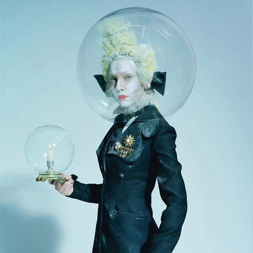 拍照装饰拍摄亚克力球塑料透明空心圆球头罩太空非玻璃道具泡泡球