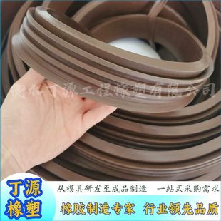 电厂配套胶条 厂家供应氟胶密封条 异型胶条硅胶橡胶材质规格齐全