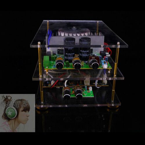R2.1多媒体350瓦低音炮板  TDA7294三声道功放 无W源音箱重低音功