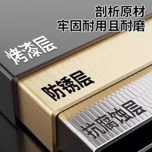 厨房落地多层对开门置物架家用多功能微波炉防尘收纳储物柜 新款