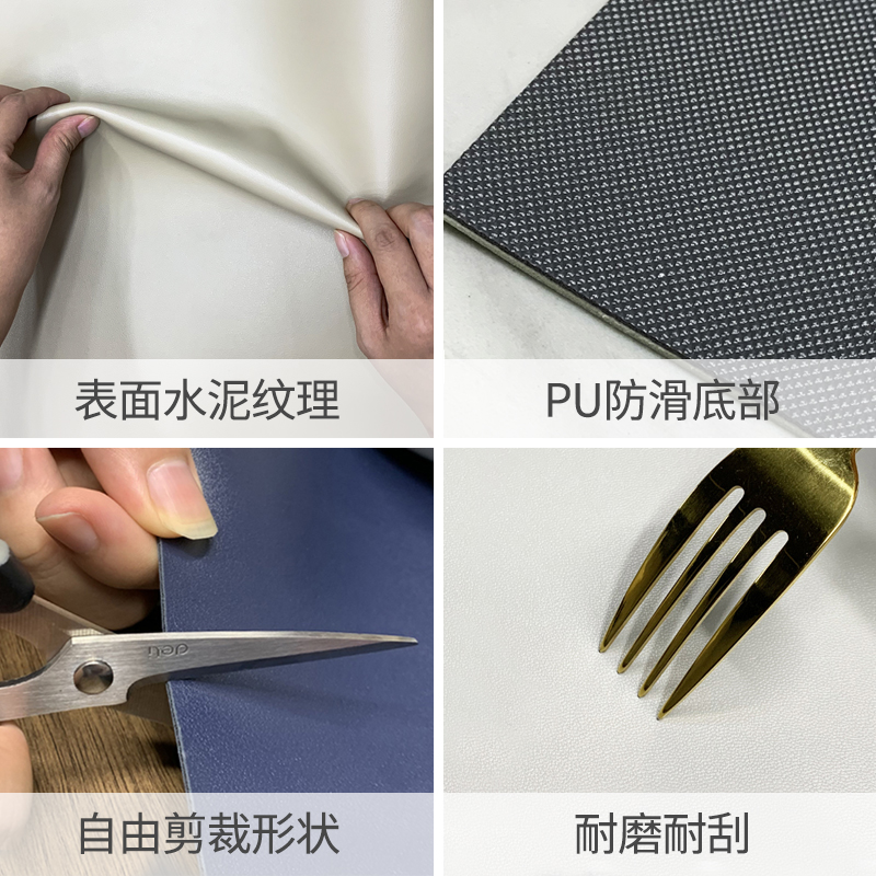 电脑椅地垫家用转椅桌椅垫防滑垫pvc卧室地毯免洗木地板保护垫子