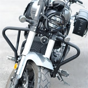 适用赛科龙RA401侧边包护杠折叠靠背货架保险杆挡泥Z板改装 配件