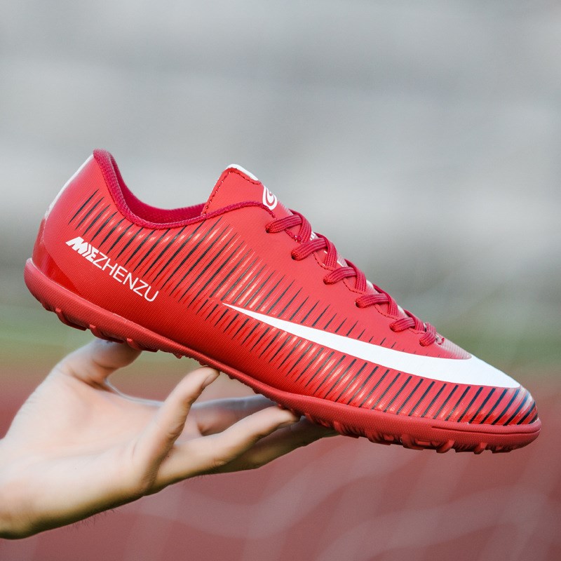 足球鞋碎钉人造草地AG长钉TF短钉学生训练鞋女成人儿童足球鞋男