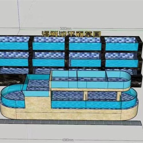 土建海鲜池制冷机一体饭店海鲜鱼缸商用海鲜缸卖鱼水产海鲜贝类池