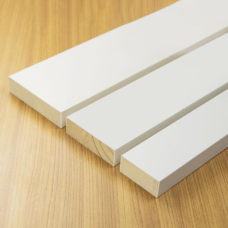 实木线条平板背景墙装饰条门套包边窗套木条门套T线白色木线条木