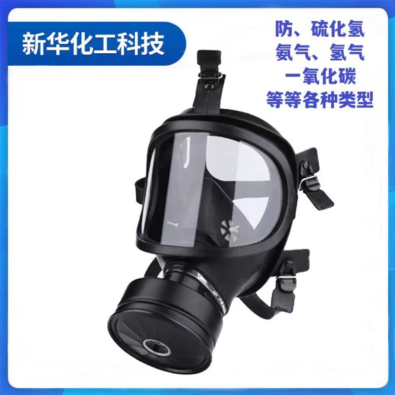 14型防毒面具全面罩化工厂防氨气C硫化氢一氧化碳甲醛甲醇过滤毒