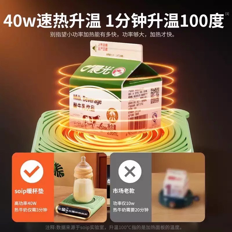 圣诞节礼物女生生日送女友闺蜜男朋友实用高级感加热杯垫