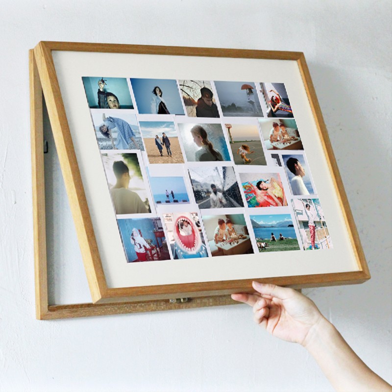 相框照片墙电表箱装饰画配电箱遮挡画自定义实木电表画框来图定制