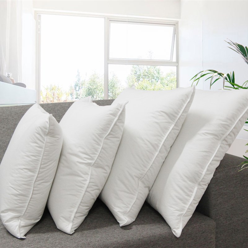 沙发靠枕芯抱枕芯鹅毛羽绒靠垫芯汽车客厅办公室靠枕芯床头大靠枕